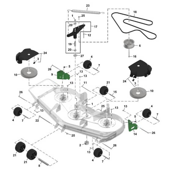 John Deere Q865R - PC16650 - Belt - ST2044028