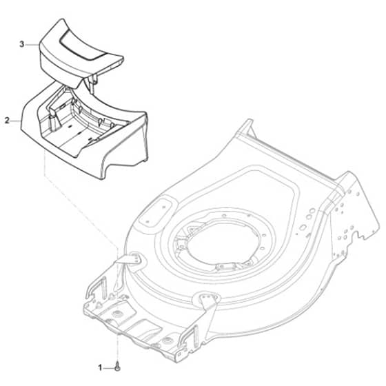 QUATTRO 16SH 4in1 - 2021 - 2L0432837/AT1 - Atco Rotary Mower Mask Diagram