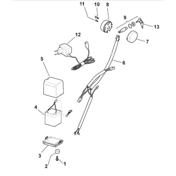 QUATTRO 18SE - 2013-2014 - 299482527/AT3 - Atco Rotary Mower Electrics Diagram