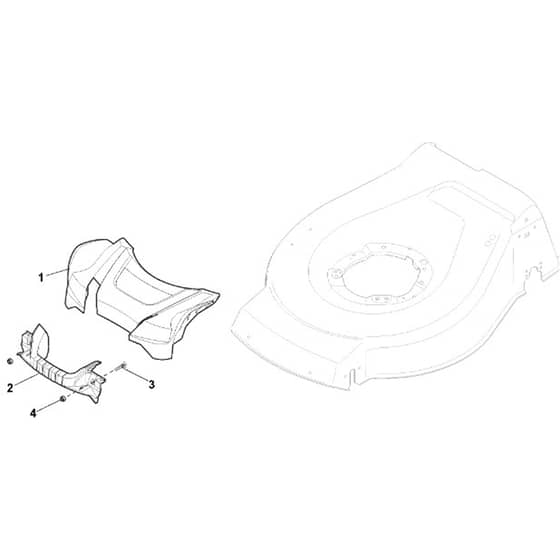 QUATTRO 18SE - 2013-2014 - 299482527/AT3 - Atco Rotary Mower Mask Diagram