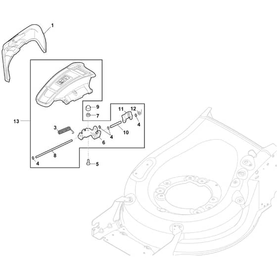 QUATTRO 19S 4in1 - 2015-2022 - 294506827/AT5 - Atco Rotary Mower Guards Diagram