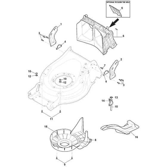 QUATTRO 19SE 4in1 - 2015 - 294506527/AT5 - Atco Rotary Mower Protection Belt Diagram