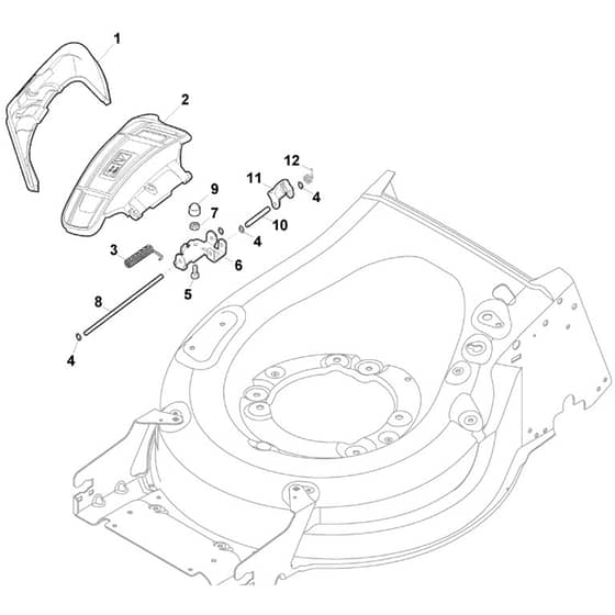 QUATTRO 19SH 4in1 - 2015-2018 - 294506837/AT5 - Atco Rotary Mower Guards Diagram