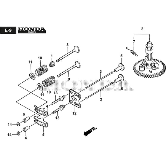 QUATTRO 22SH BBC 4in1 - 2018-2021 - 294568837/AT8 - Atco Rotary Mower Camshaft Diagram
