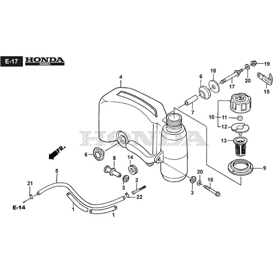 QUATTRO 22SH BBC 4in1 - 2018-2021 - 294568837/AT8 - Atco Rotary Mower Fuel Tank Diagram
