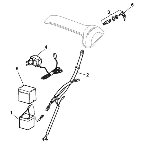 RA 504 TR/E-B - 2012-2013 - 295506523/FPO - Castel Garden Rotary Mower Electric Start Controls Diagram