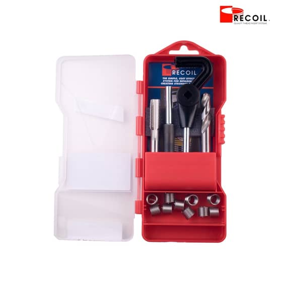 Recoil Insert Kit Metric Coarse M5.0 - 0.80 Pitch 10 Inserts - 35058