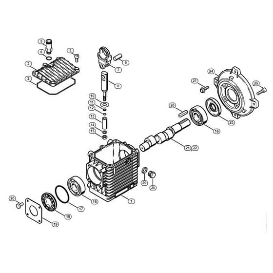 Genuine Stihl RE360 K PLUS / B - Pump