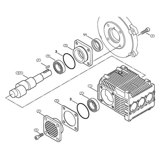 Genuine Stihl RE461 / B - Pump, cam