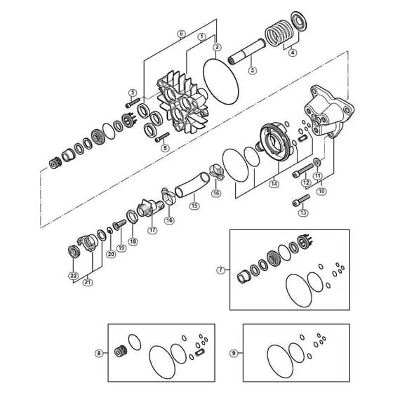 Genuine Stihl RE462 / B - Pump