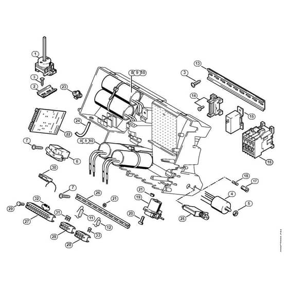 Genuine Stihl RE500 W / M - Control box