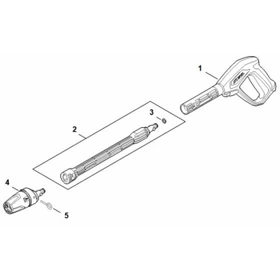 Stihl REA 60.0 PLUS - Spray Gun, Spray Lance-Wand - Parts Diagram