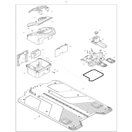 Makita RM350D - Robotic Mower - Power Tool 06 Diagram