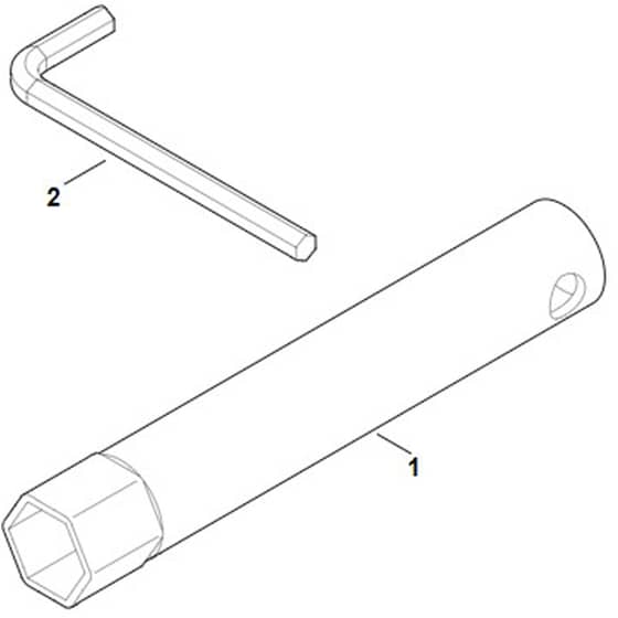 Stihl RM448.0 VC - Tools - Parts Diagram