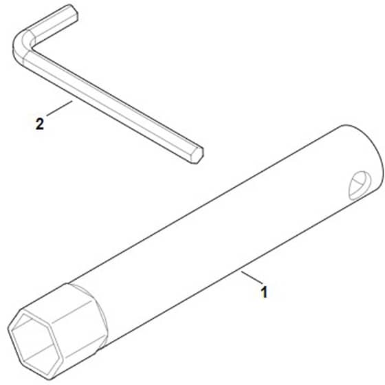 Stihl RM448.1 VC - Tools - Parts Diagram
