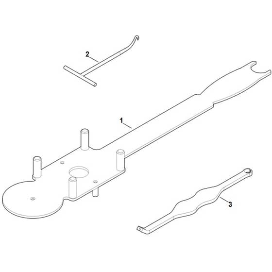 Stihl RM650.1 VE - Special Tool - Parts Diagram