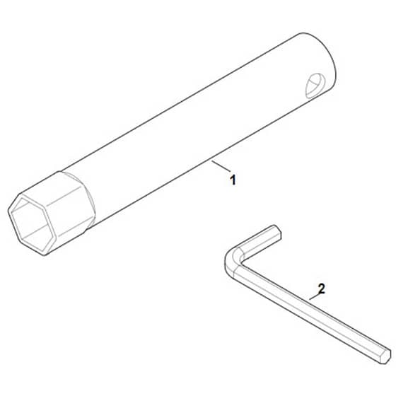 Stihl RM650.1 VE - Tools - Parts Diagram