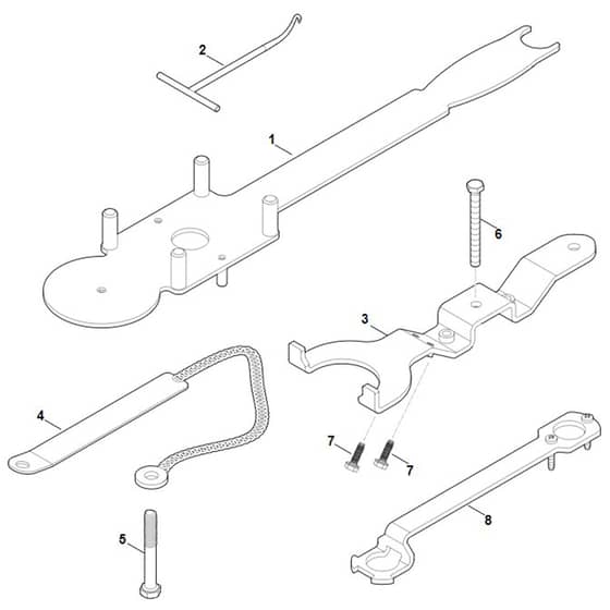 Stihl RM655.0 YS - Special Tool - Parts Diagram