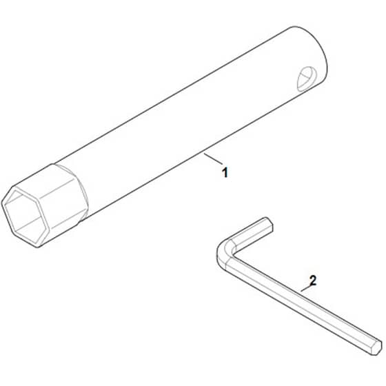 Stihl RM655.1 RS - Tools - Parts Diagram