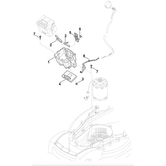 Stihl RMA235.1 - Electric Equipment - Parts Diagram