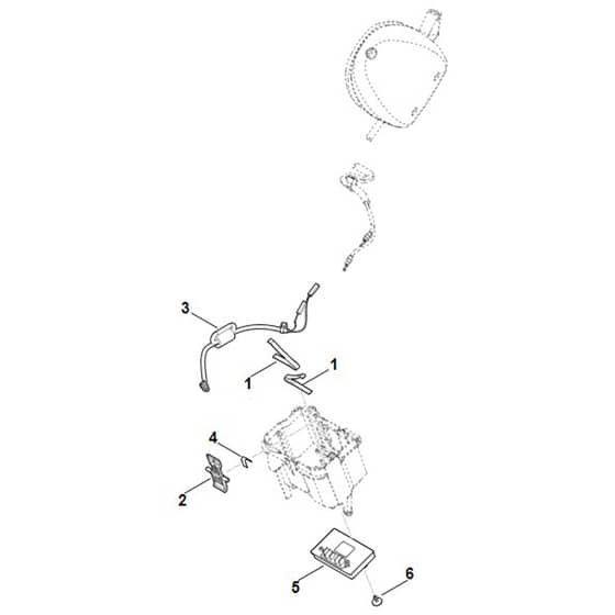 Stihl RMA239.1 - Electric Equipment - Parts Diagram