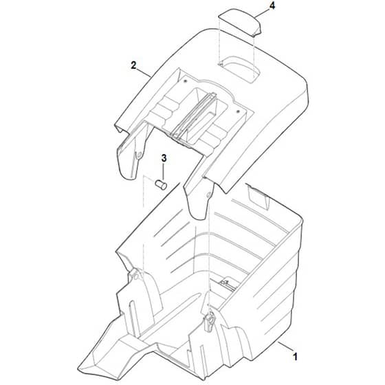 Stihl RMA239.1 - Grass Catcher Bag - Parts Diagram