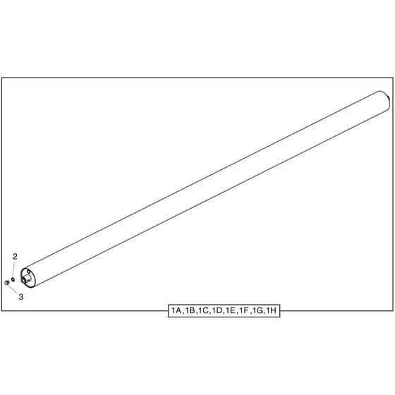 Belle Roller Striker - Roller Tube Kits