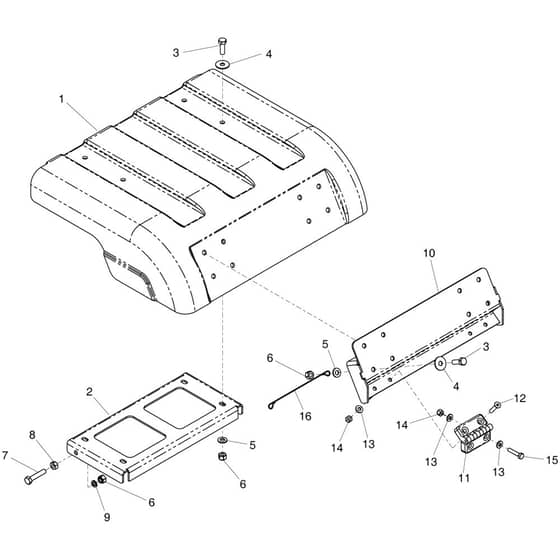 Belle RPC 55 - Top Cover
