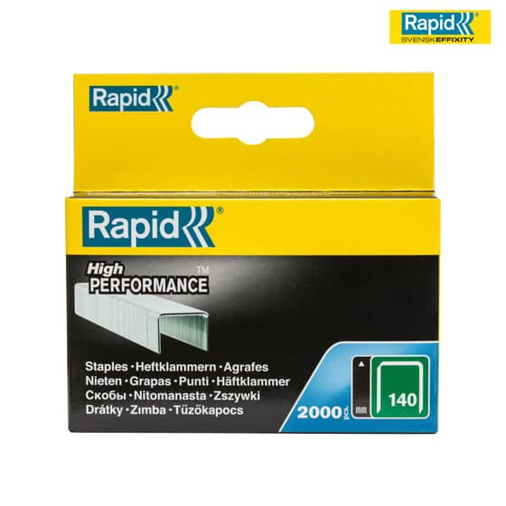 Rapid 140/6 6mm Galvanised Staples Box 2000 - 11905731
