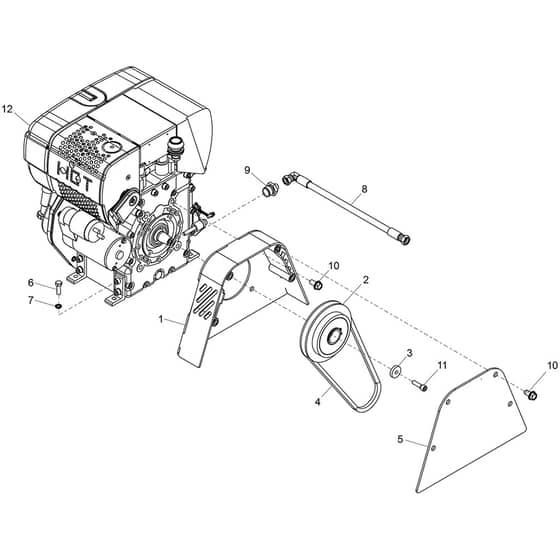 Belle RPX 35 - Diesel Engine & Drive Kit