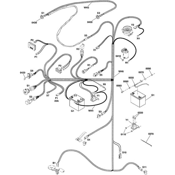 Echo RPX360 2691510-00 Electrical Group