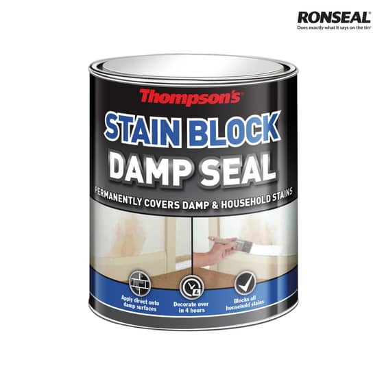 Ronseal Thompsons Stain Block Damp Seal 750ml - 30323