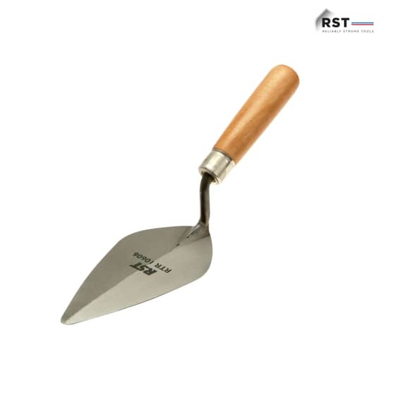 R.S.T. Pointing Trowel London Pattern Wooden Handle 6in - RTR10606