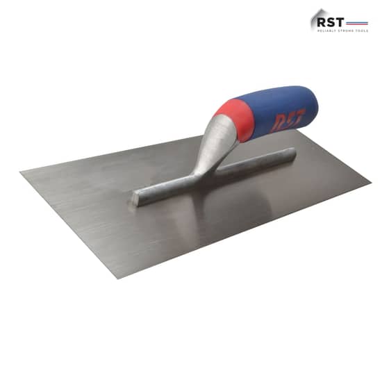R.S.T. Plasterers Finishing Trowel Carbon Steel Soft Touch Handle 16 x 4.1/2in - RTR16S