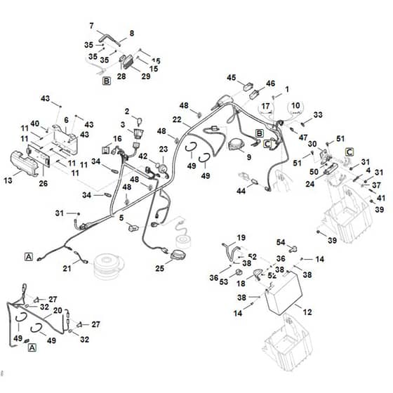 Stihl RT6112.1 ZL - Electric Equipment - Parts Diagram