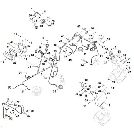 Stihl RT6127.1 ZL - Electric Equipment - Parts Diagram