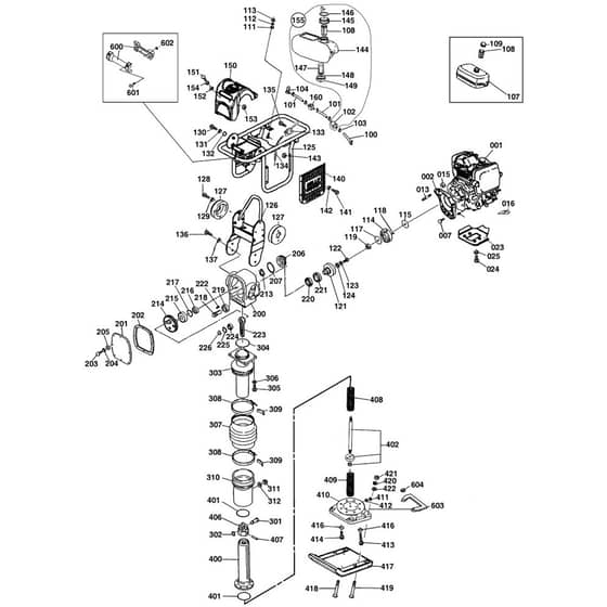 Belle RT 65 - Main Assembly