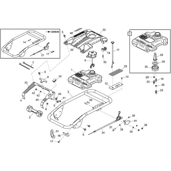 Belle RTX - Handle Assembly (RTX60, 68 &70)