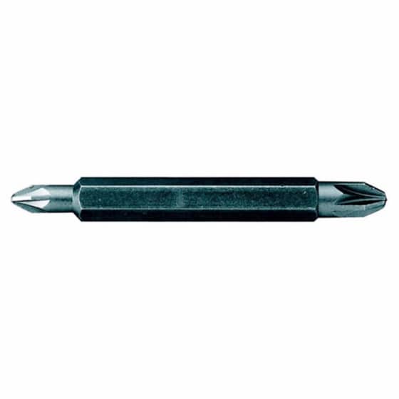 Stanley Double Ended 1 & 2pt Pozi Bit (Box of 10) - 1-68-786