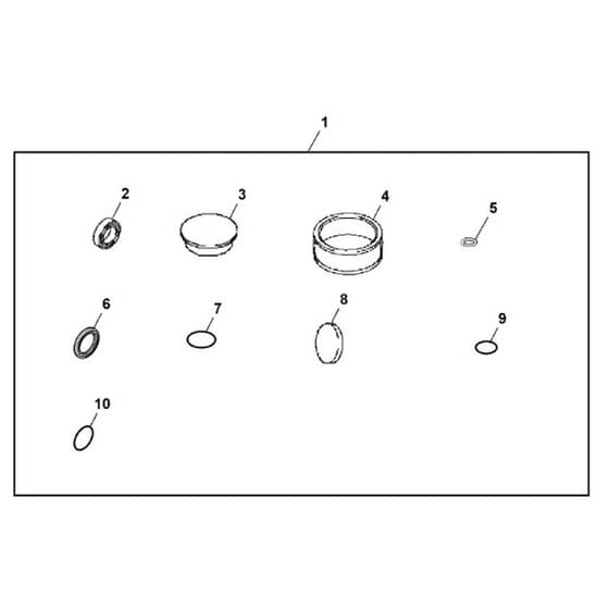 John Deere S100 - PC13988 - Seal Kit - ST1009979