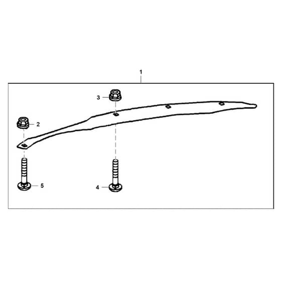 John Deere S100 - PC13988 - Baffle Kit - ST1018830