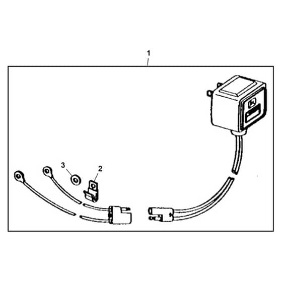 John Deere S120 - PC13990 - Battery Charger - ST1018838
