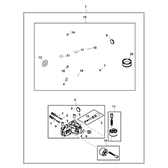 John Deere S120 - PC13990 - Repair Kit - ST886317