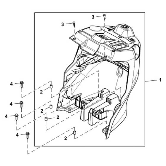 John Deere S130 - PC13991 - Pedestal - ST1010580