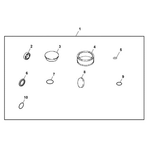 John Deere S140 - PC13992 - Seal Kit - ST1010821