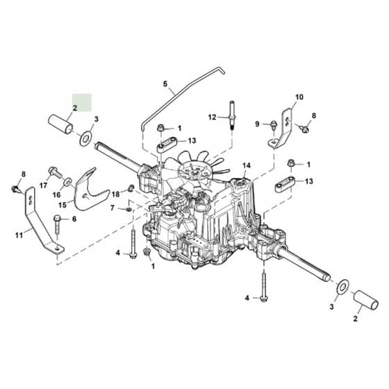 John Deere S160 - PC13994 - Transmission - ST1010092