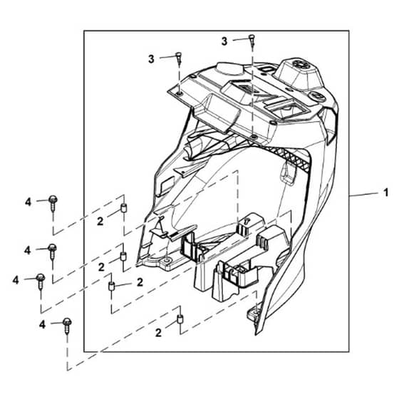 John Deere S160 - PC13994 - Pedestal - ST1010580