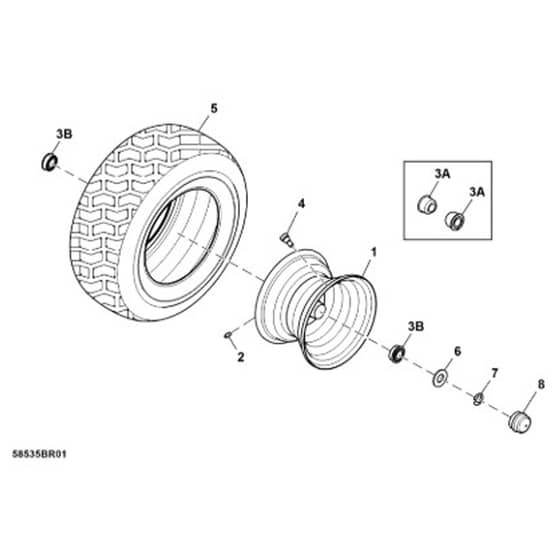 John Deere S170 - PC13995 - Wheels - ST1010034