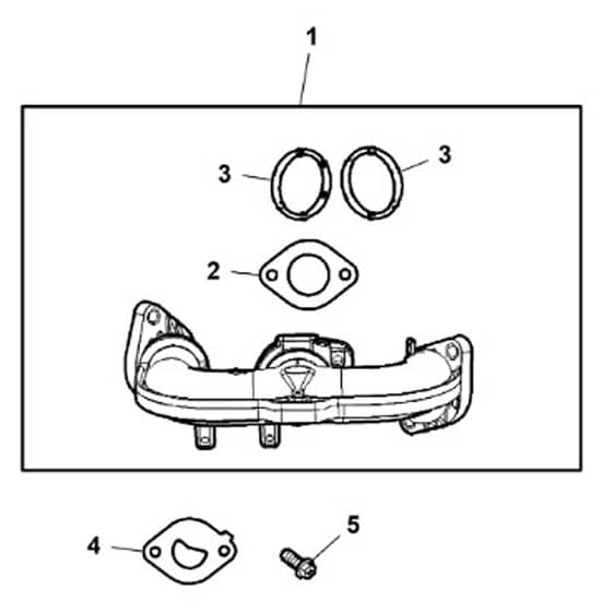 John Deere S220 - PC16003 - Intake Manifold - ST1017371
