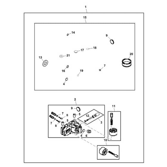 John Deere S220 - PC16003 - Repair Kit - ST886317